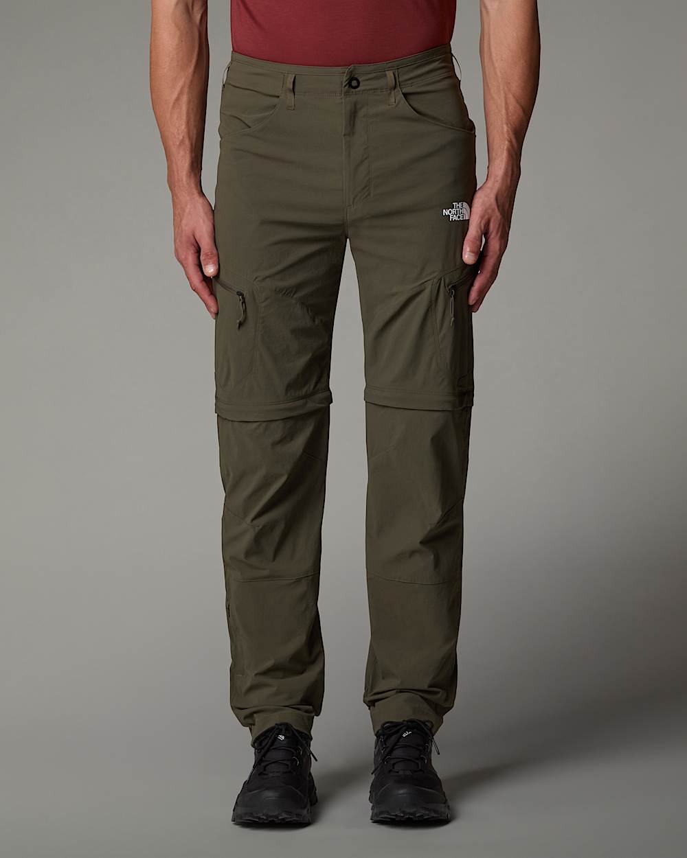 Pantalon convertible coupe standard Exploration pour homme TNF alt4