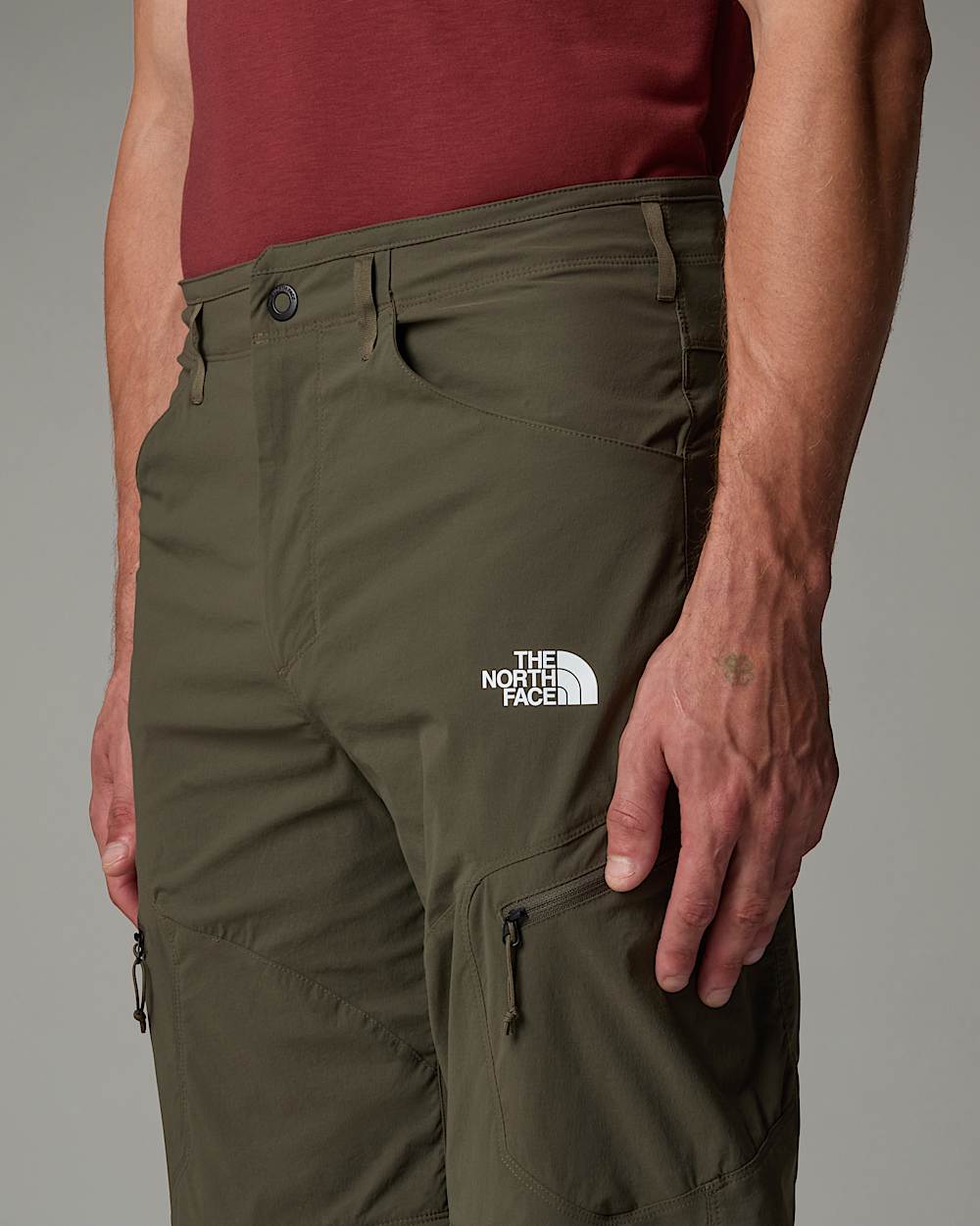 Pantalon convertible coupe standard Exploration pour homme TNF alt8