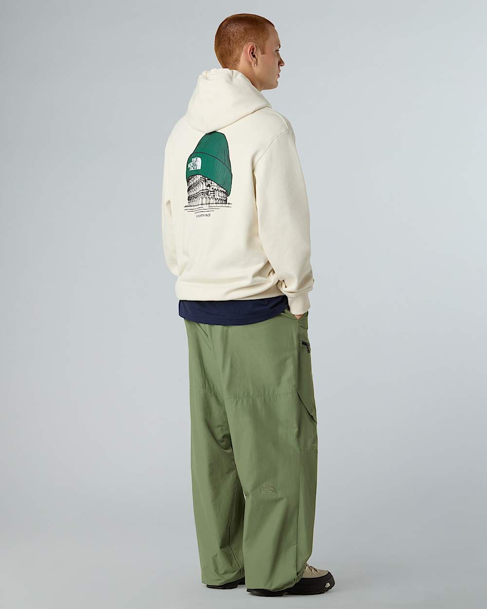 Unisex Italy Relaxed Hoodie TNF ALT4