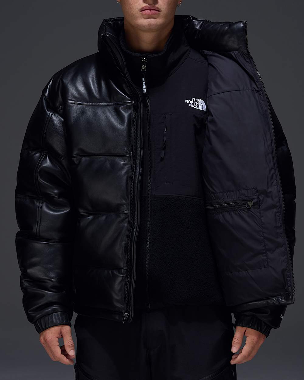 Chaqueta Summit Leather Pack TNF ALT6