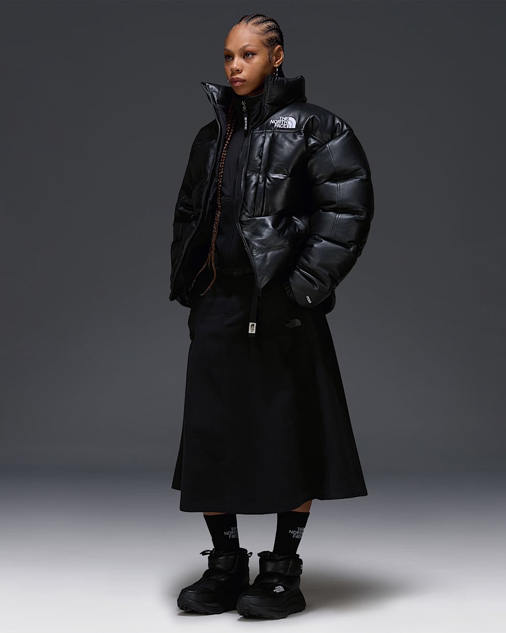 Chaqueta Summit Leather Pack TNF ALT8