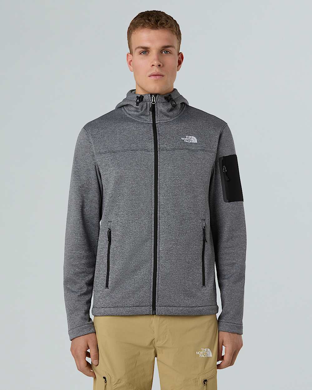 Tech Emiliofleecejas voor heren TNF HERO