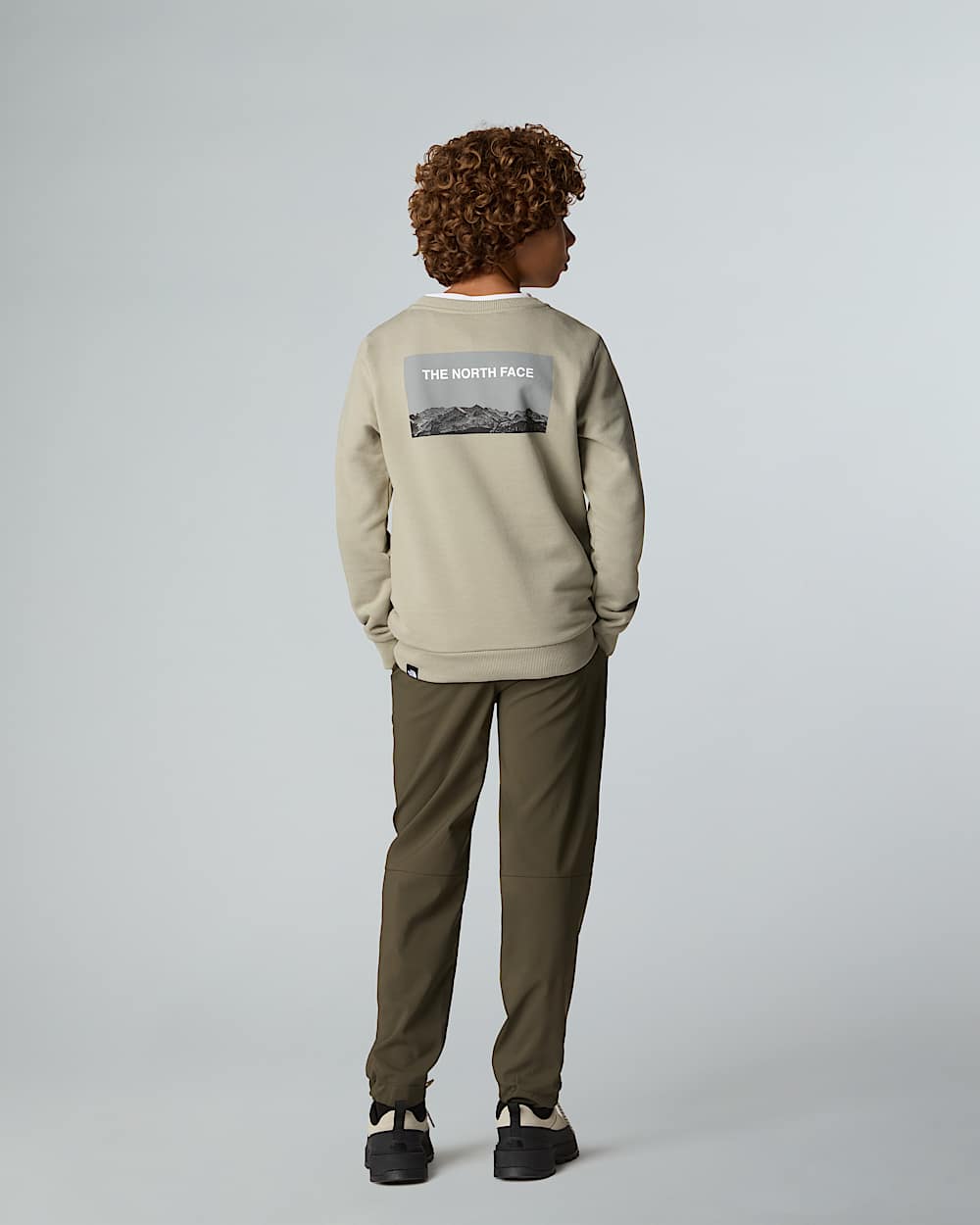 Teens Crew Neck Sweatshirt TNF ALT2
