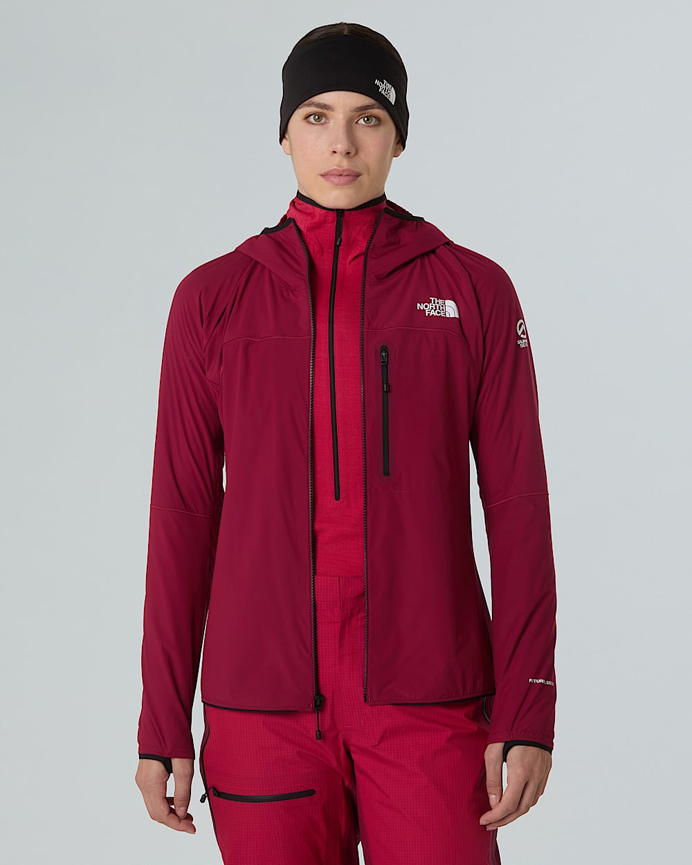 Womens Summit FUTUREFLEECE AMK Hooded Jacket TNF ALT3