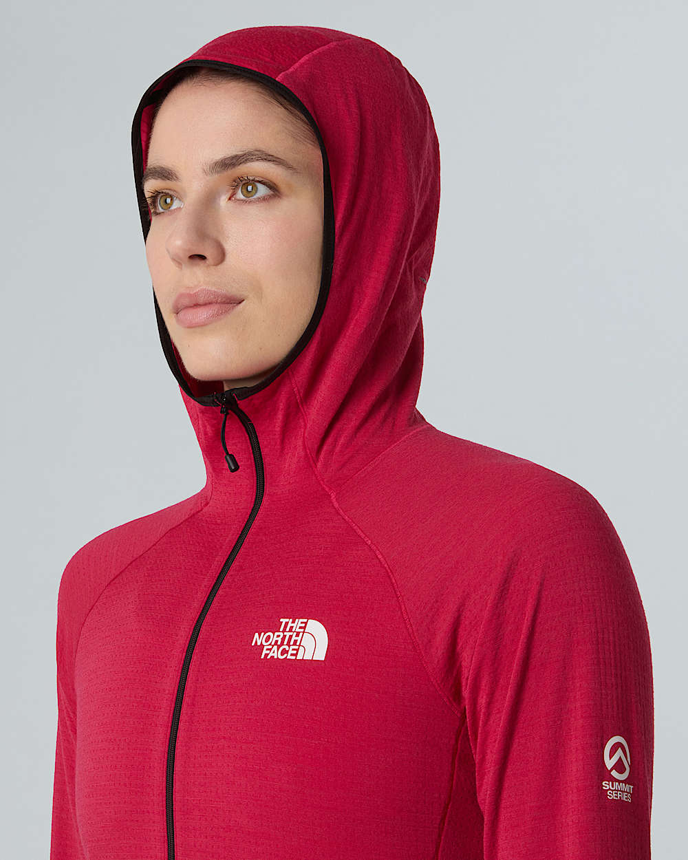 Womens Summit DotKnit AMK Hooded Baselayer TNF ALT3