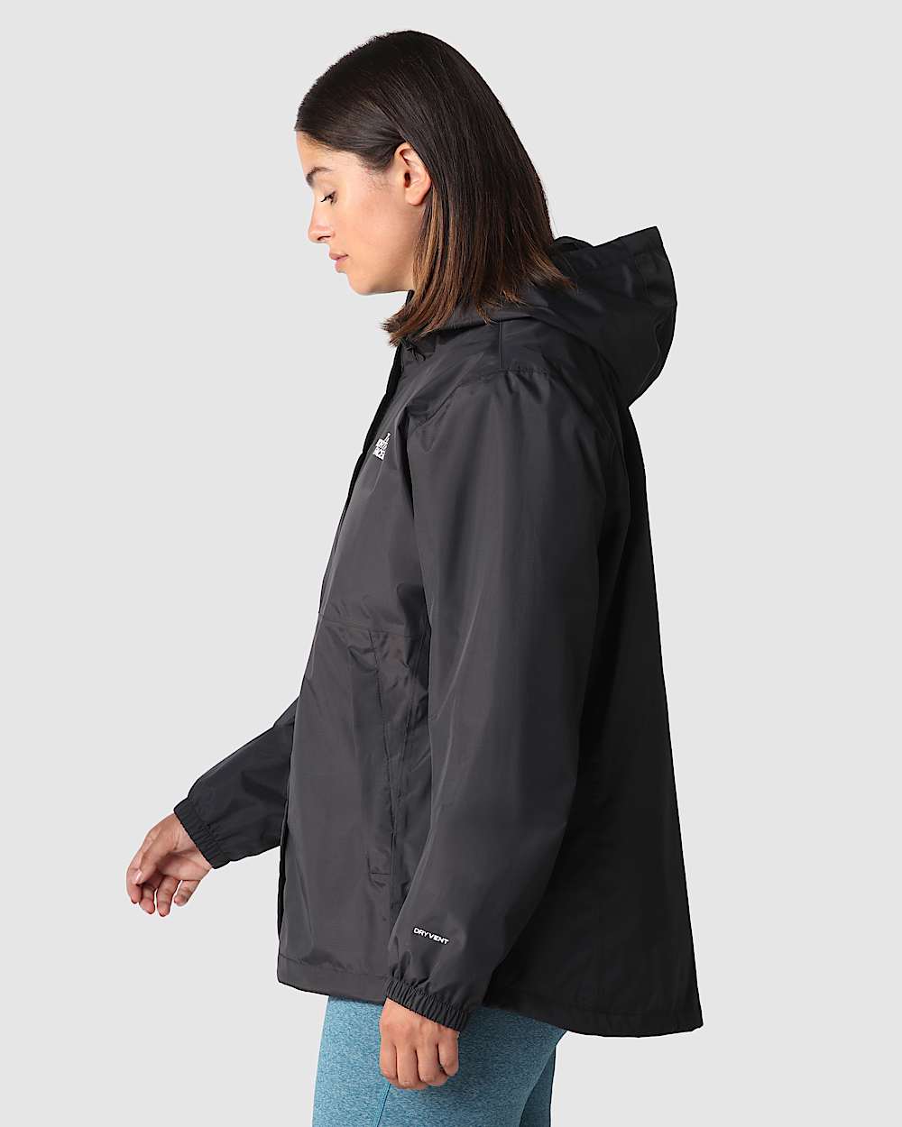 Womens Plus Size Antora Jacket TNF ALT3