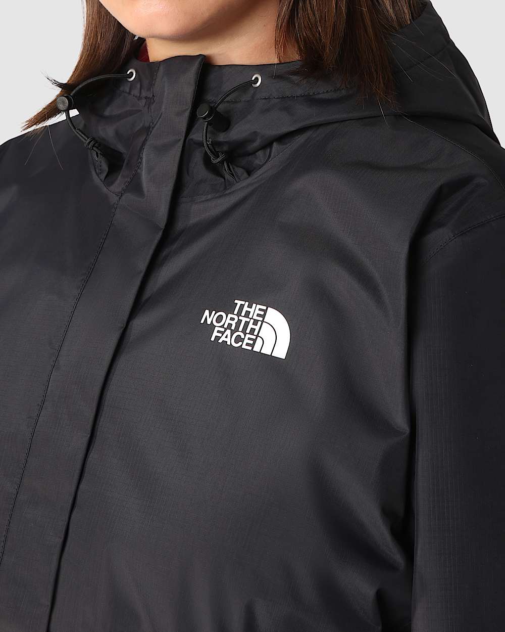 Womens Plus Size Antora Jacket TNF ALT7