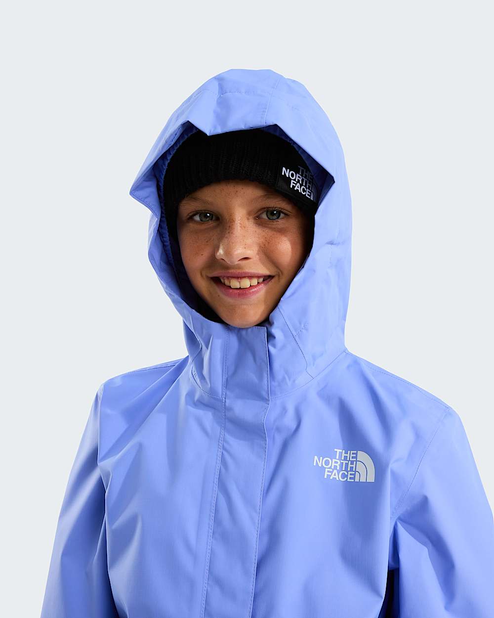 Antora Regenjacke fr Mdchen TNF Periwinkle Glow ALT5