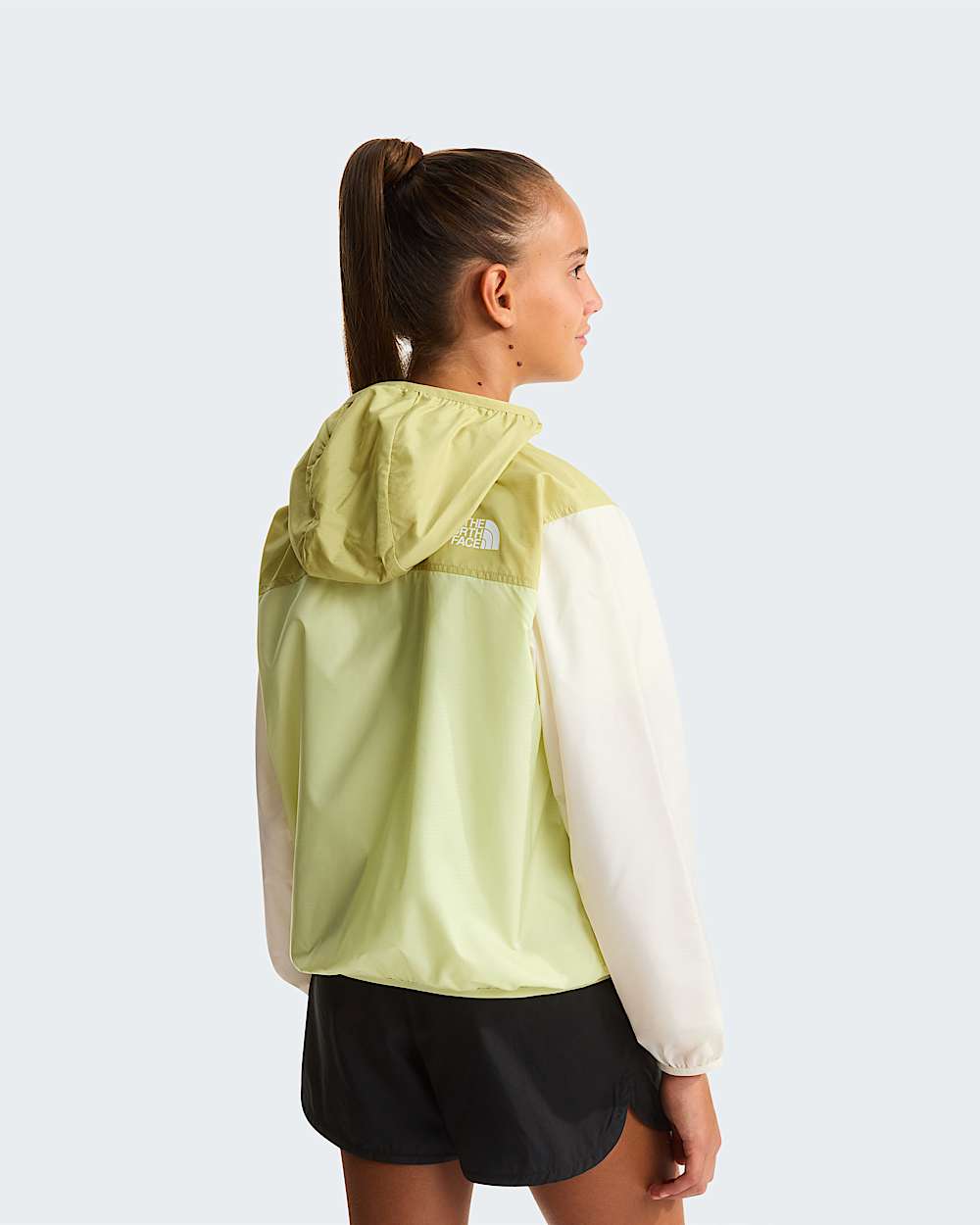 Giacca a vento Cyclone da ragazza TNF Lemon MistPearWhite Dune ALT4