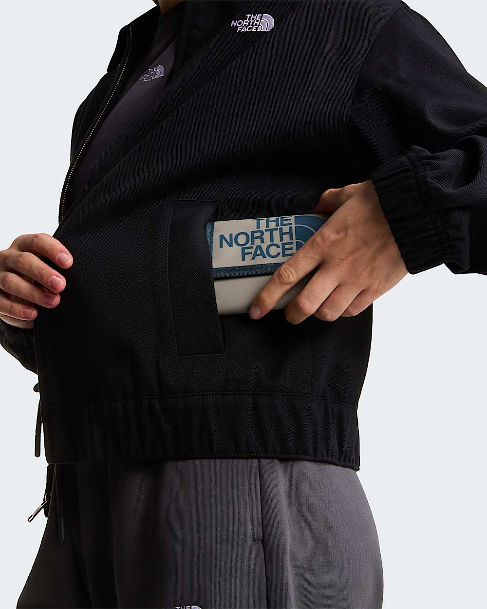 Portefeuille Base Camp TNF Stone SlabGranite Grey ALT1