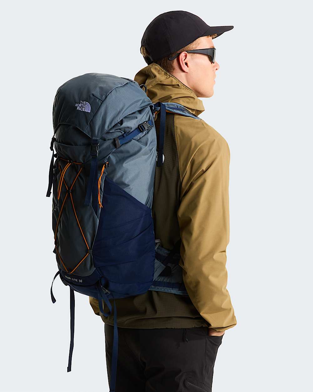 Trail Lite 36LiterRucksack TNF Granite GreySummit NavyDust Orange ALT8