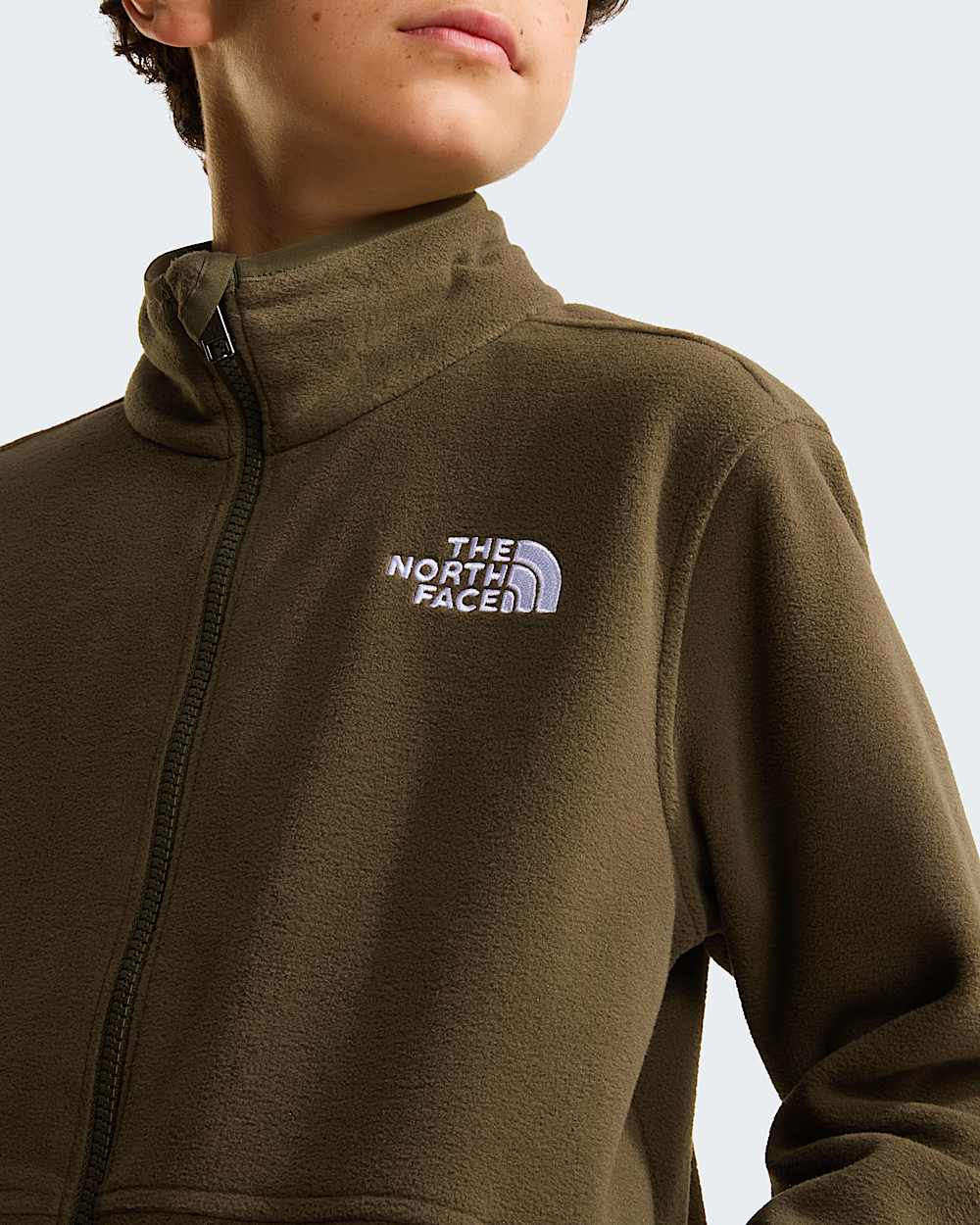 Teens Glacier ZipInCompatible Fleece Jacket TNF ALT5