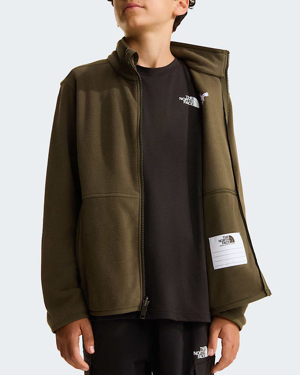 Teens Glacier ZipInCompatible Fleece Jacket TNF ALT7