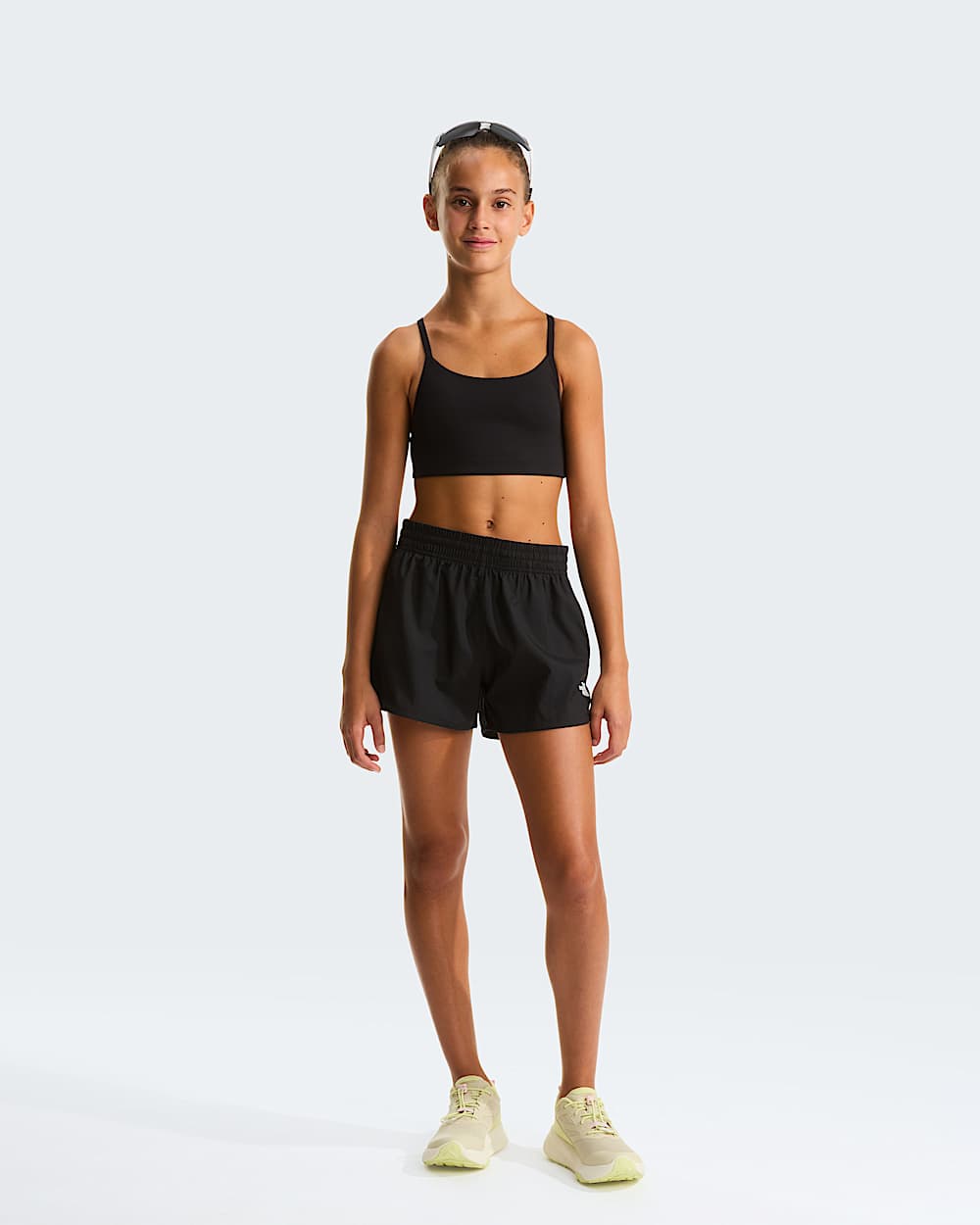 Girls Flex Woven Shorts TNF ALT1