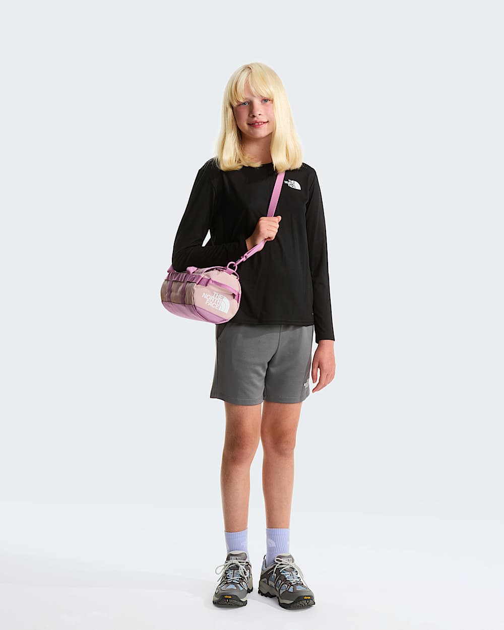 Poly Knitshort voor tieners TNF ALT7
