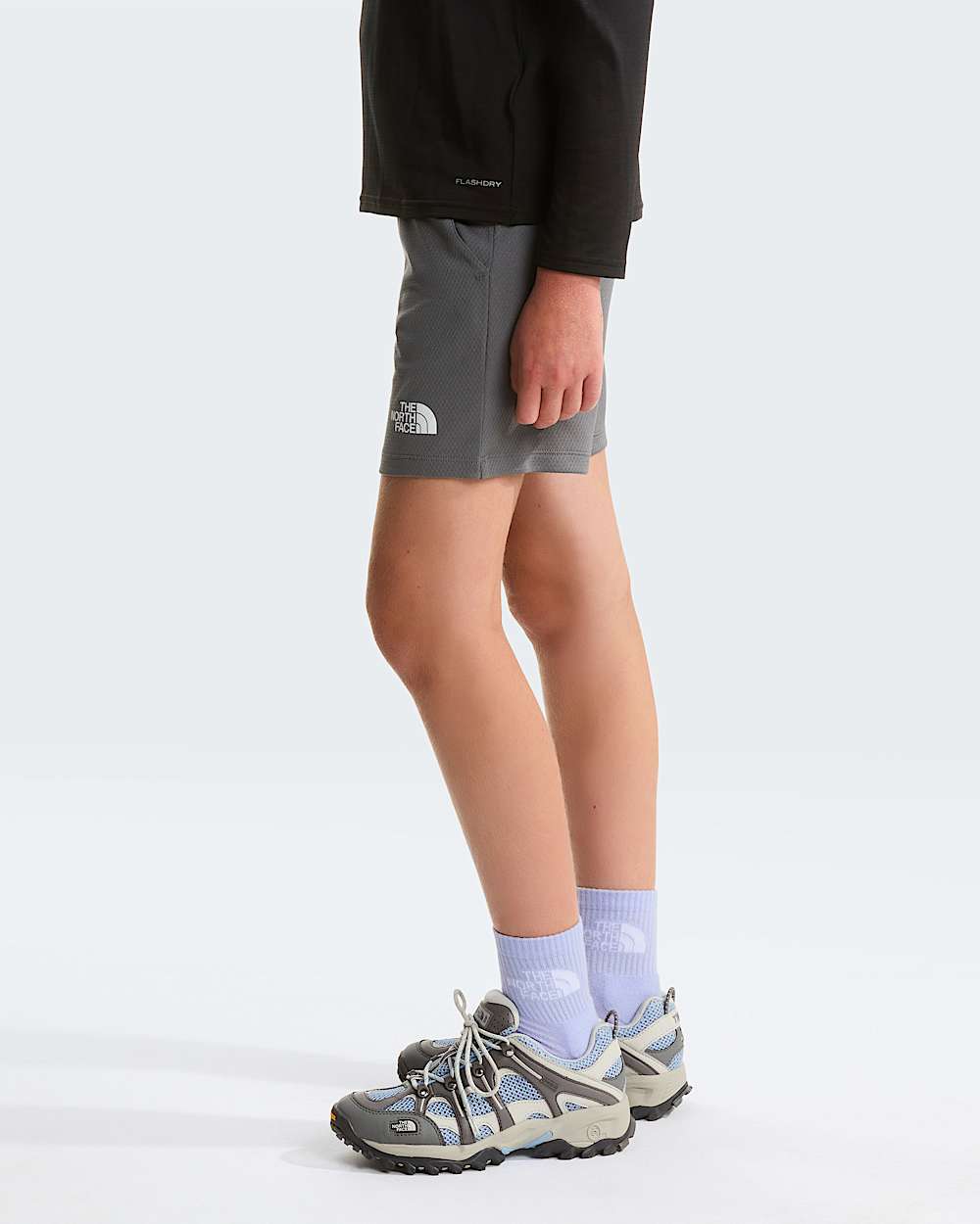 Poly Knitshort voor tieners TNF ALT8