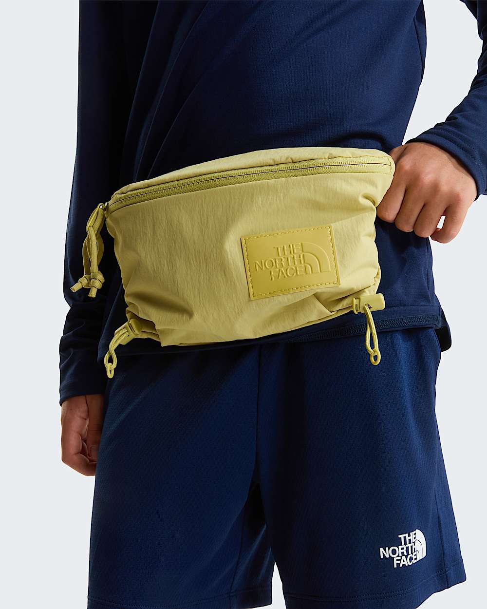 Short en maille de polyester pour enfant TNF Summit Navy ALT5