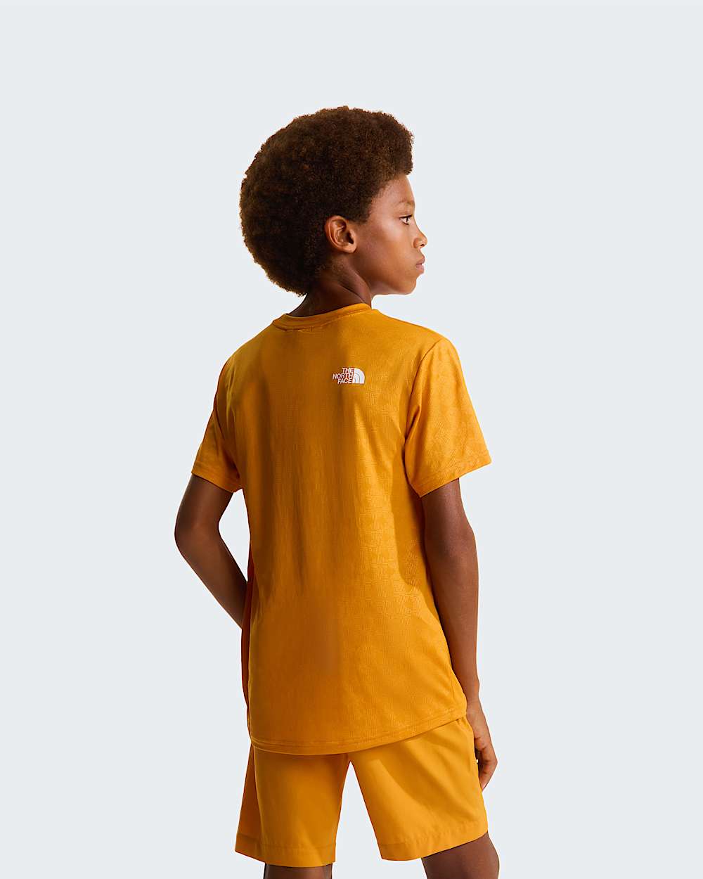 Tshirt 247 emboss Pentadome pour enfant TNF Dust Orange ALT3