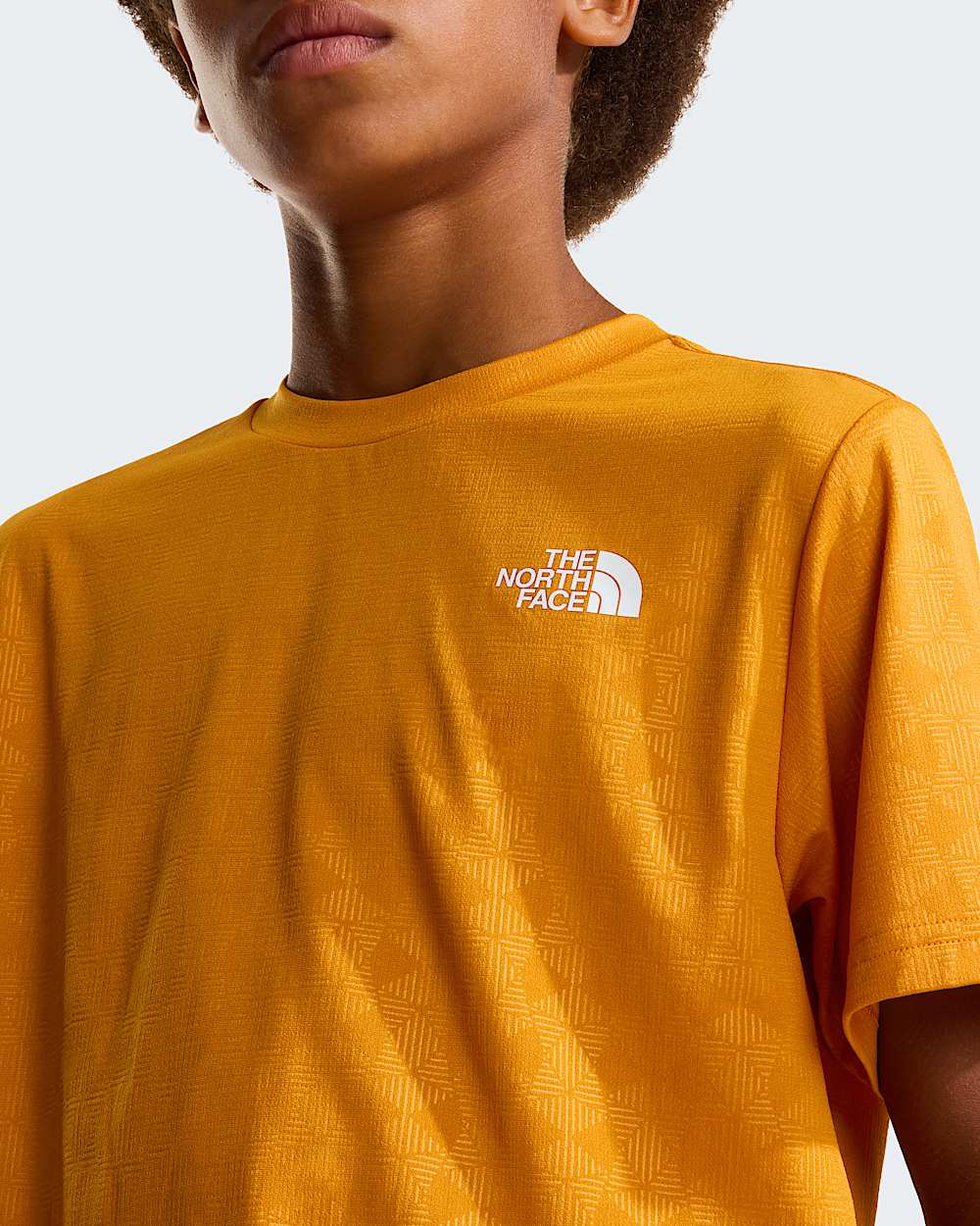 Tshirt 247 emboss Pentadome pour enfant TNF Dust Orange ALT4