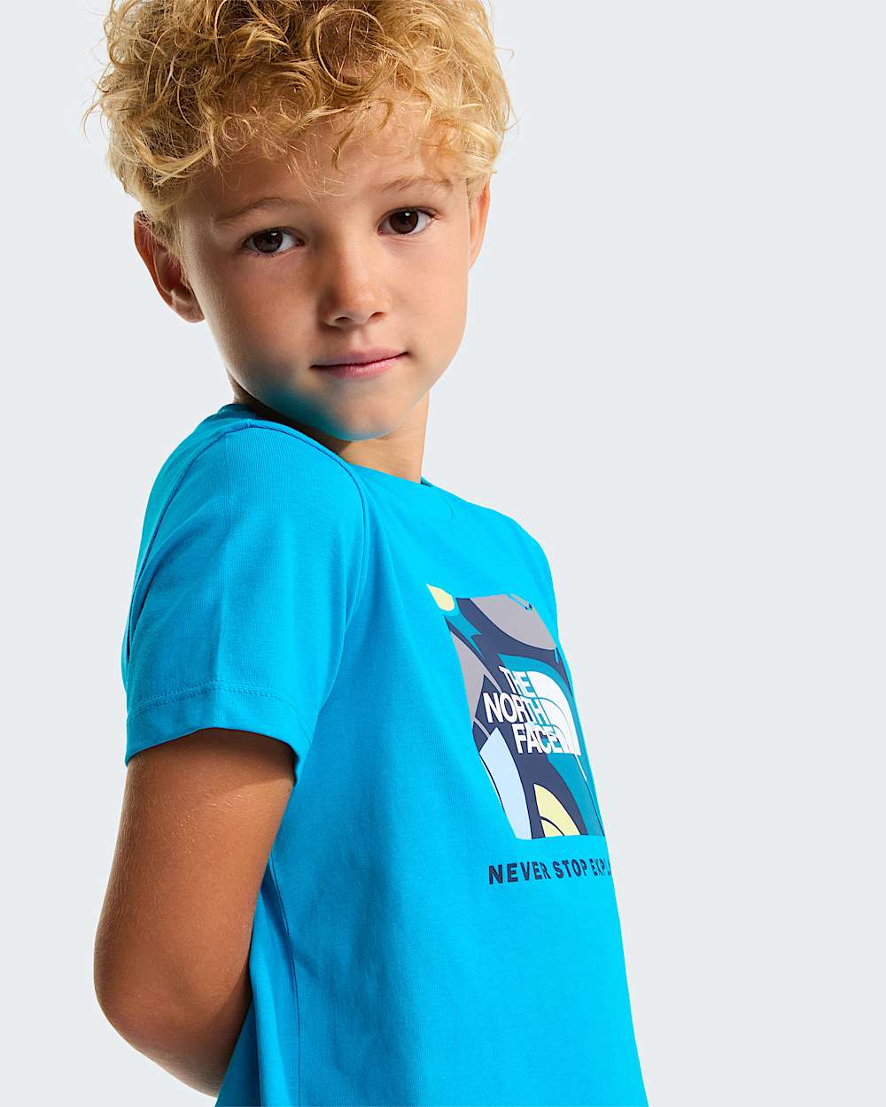 Kids NSE Box Play Regular Shorts Set TNF ALT10