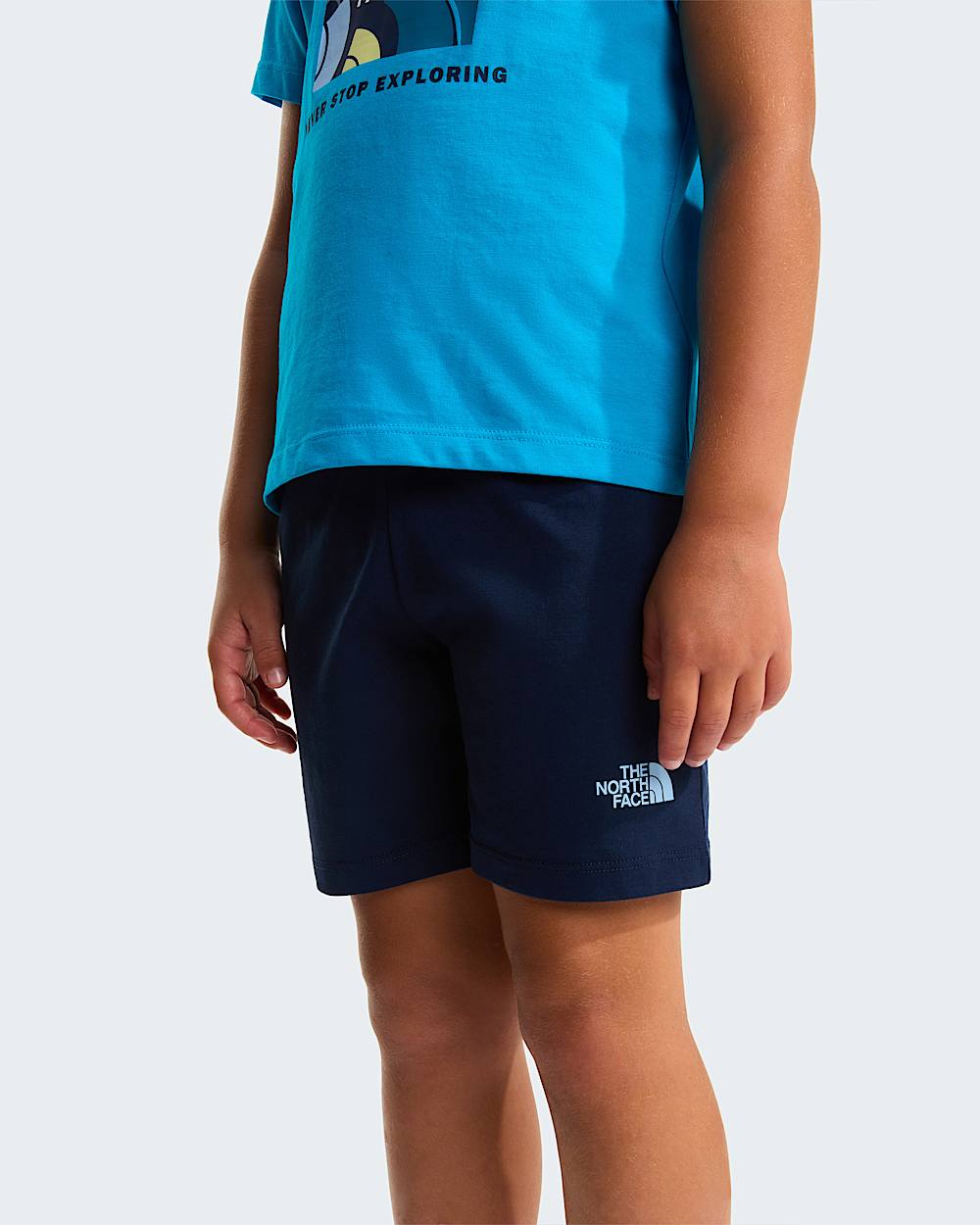 Kids NSE Box Play Regular Shorts Set TNF ALT9