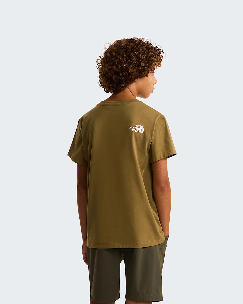 Mountain Night Relaxed Tshirt voor jongens TNF ALT3