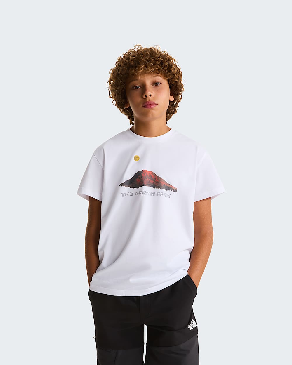 Mountain Night Relaxed T-shirt voor jongens