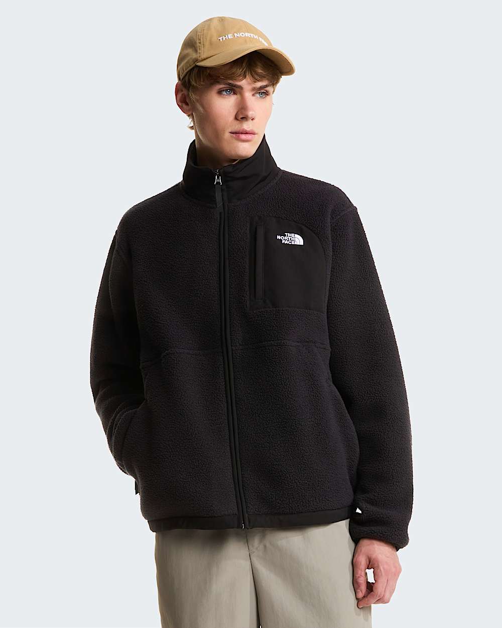 Yumiori OffPeakfleecejas met volledige rits voor heren TNF HERO