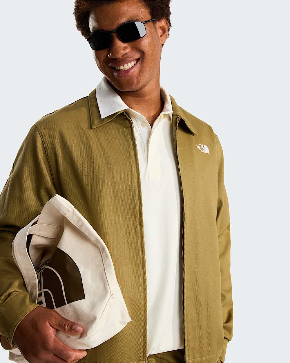 Veste  col en serg pour homme TNF ALT8