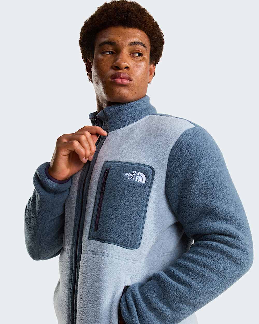 Mska kurtka polarowa z zamkiem na caej dugoci Yumiori TNF Frost GreyGranite GreyEndless Dusk ALT5