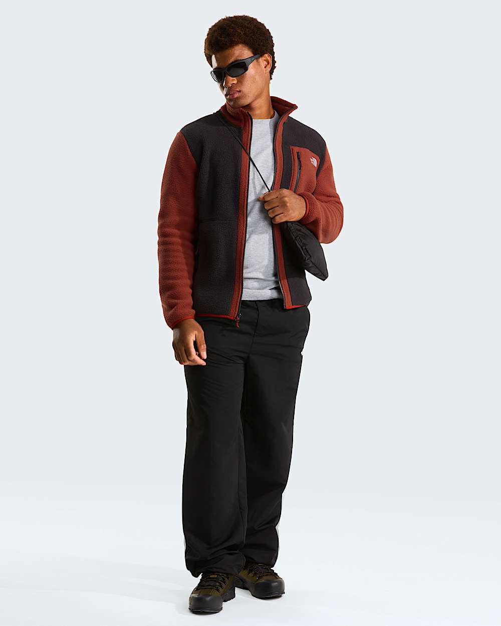Yumiori FullZip Fleece Jacket M TNF TNF BlackEmber SoilIron Clay ALT1