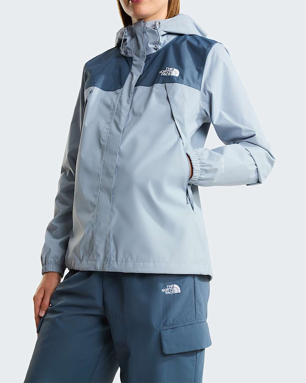 Veste impermable Antora pour femme TNF Frost GreyGranite Grey ALT5