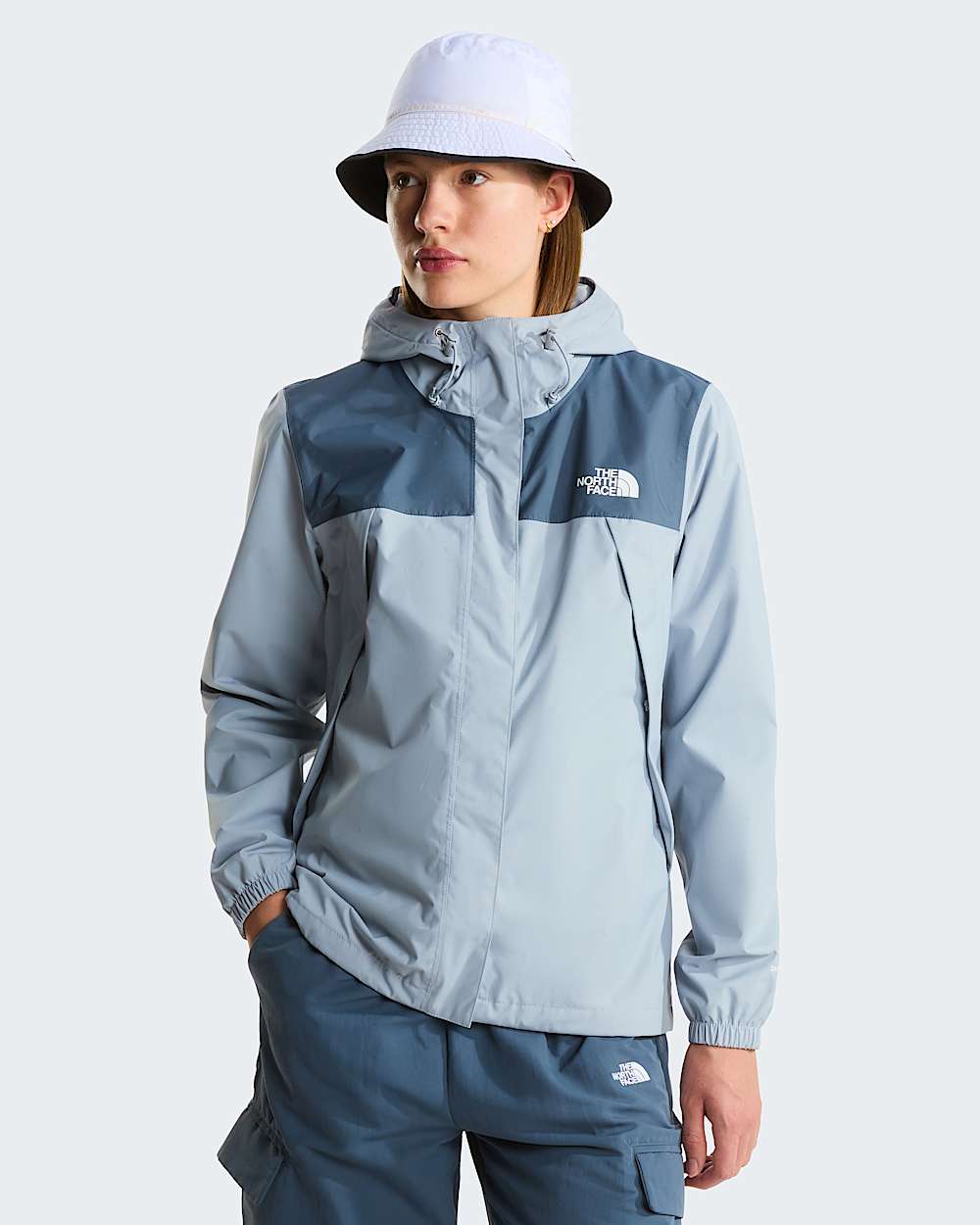 Veste impermable Antora pour femme TNF Frost GreyGranite Grey HERO