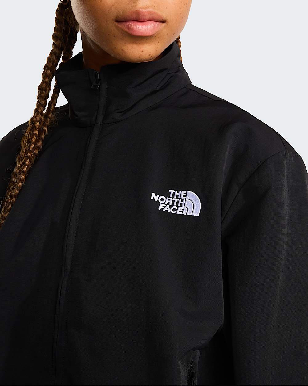 Womens TNF Easy Wind Jacket TNF alt5