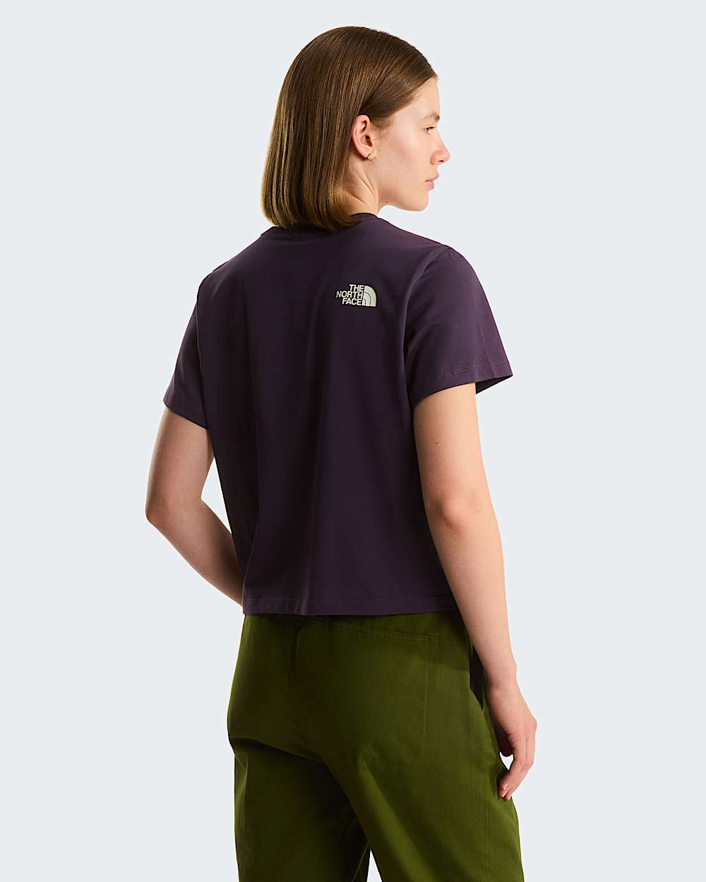 Womens Flora Embroidered Regular Graphic TShirt TNF ALT3