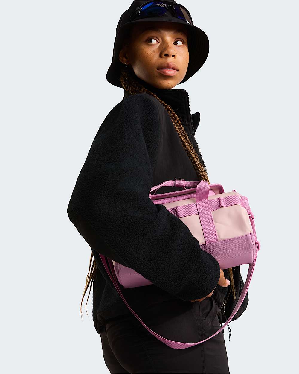Borsa a tracolla Base Camp TNF Metal PinkHushed Lavender ALT1