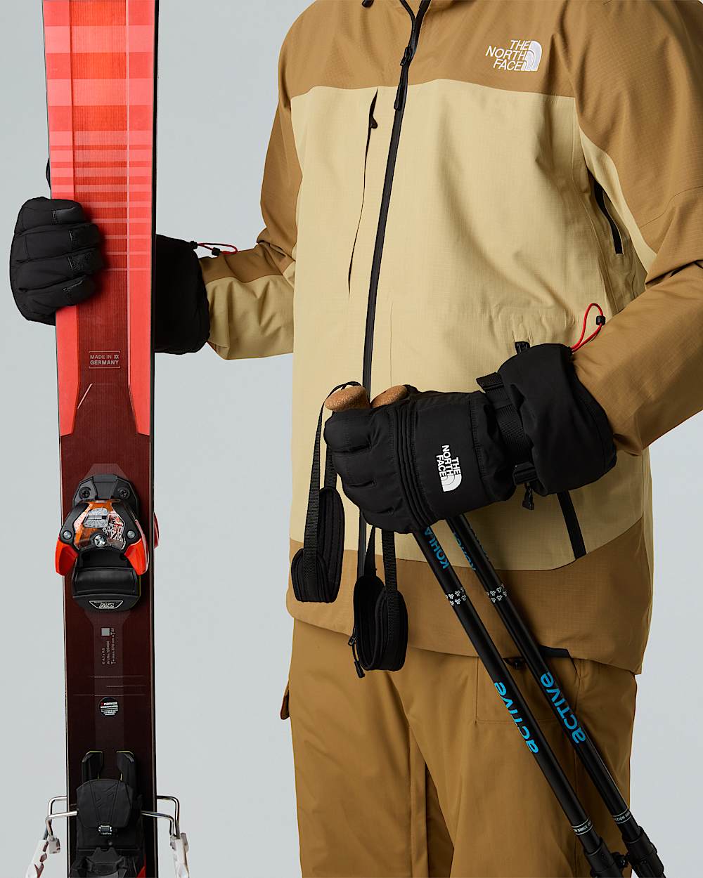 Mens Montana Ski Gloves TNF ALT1