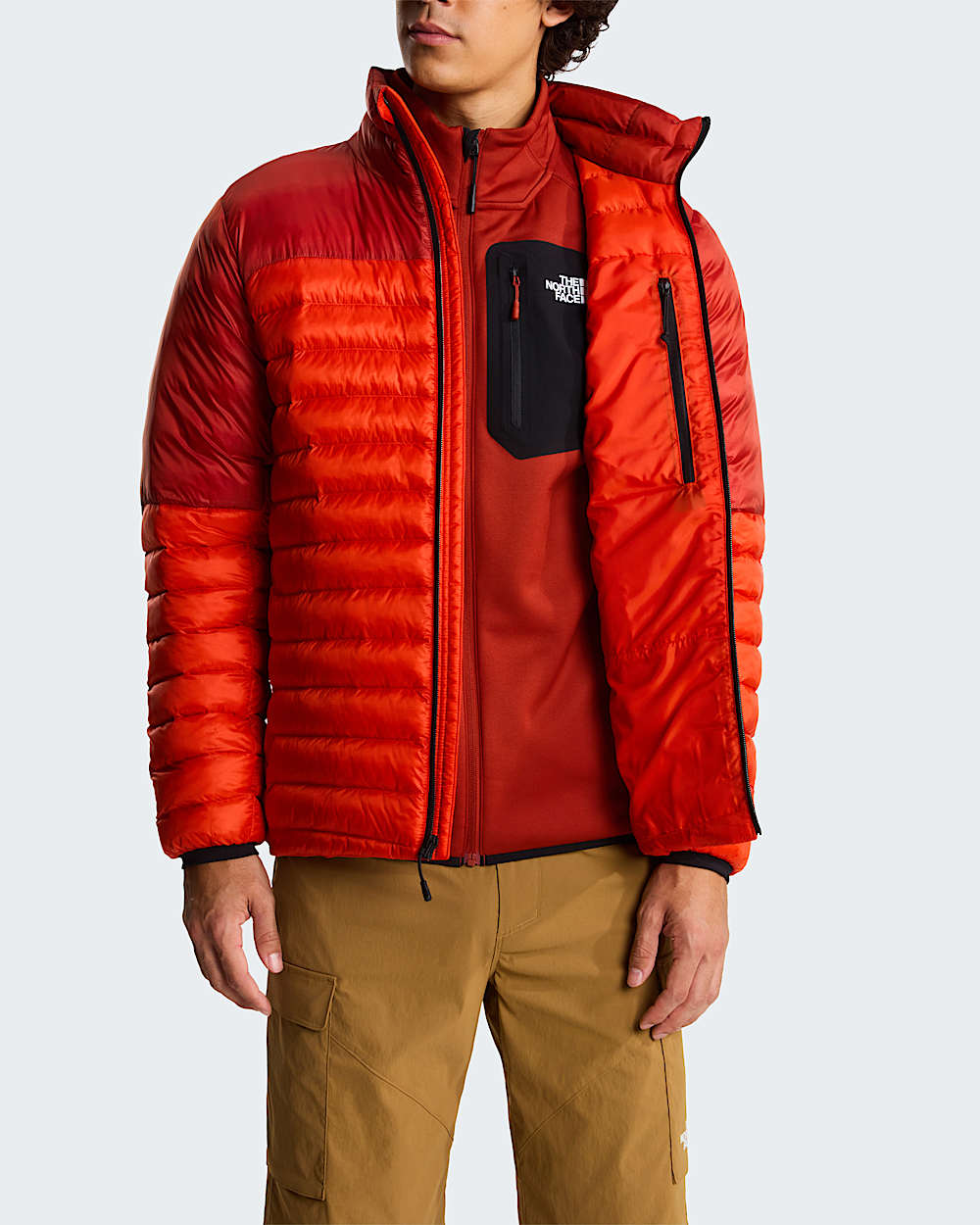 Chaqueta Terra Peak para hombre TNF Lava RedIron Clay ALT6