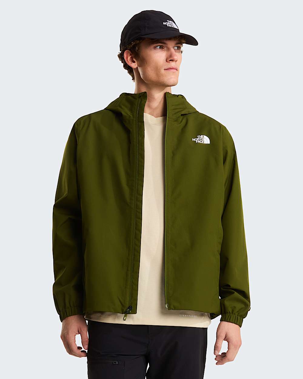 Mens Quest DryVent Jacket TNF Woodland Green ALT4