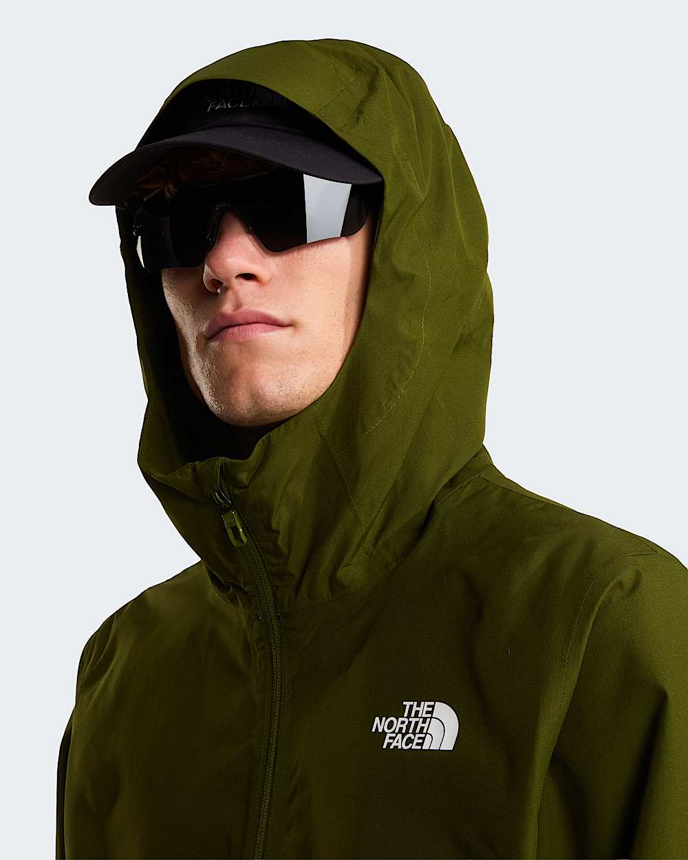 Mens Quest DryVent Jacket TNF Woodland Green ALT5