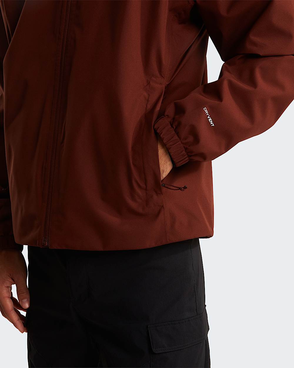 Mens Quest DryVent Jacket TNF Ember Soil ALT7