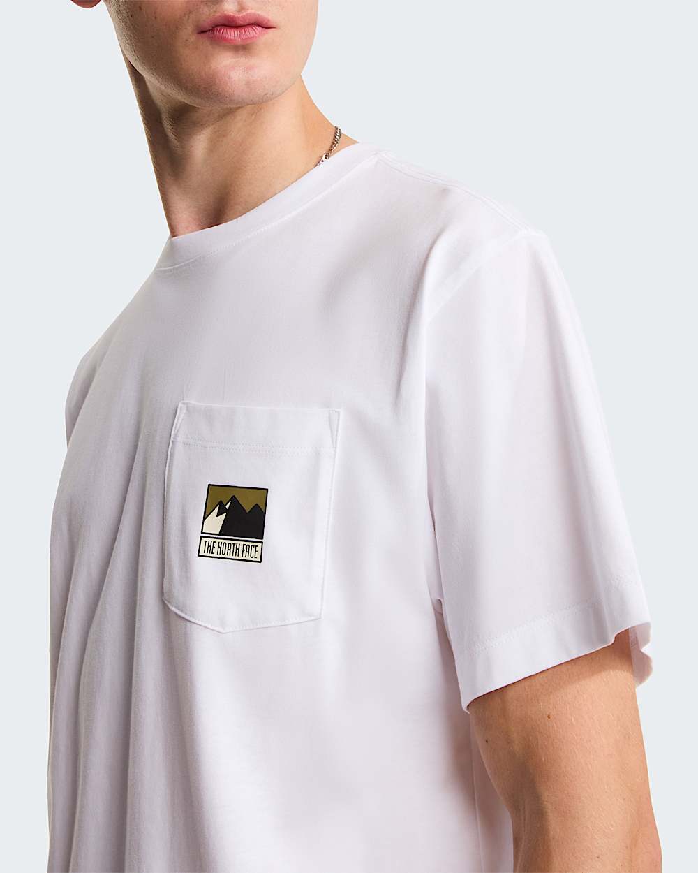Mountain Logo Relaxed Graphic tshirt til herrer TNF alt4