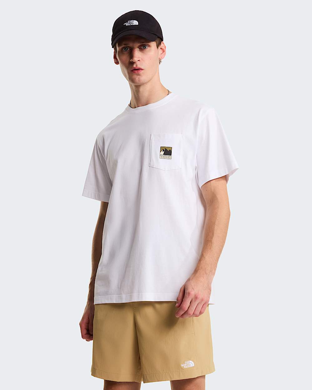 Tričko s potiskem Mountain Logo Relaxed pro pány