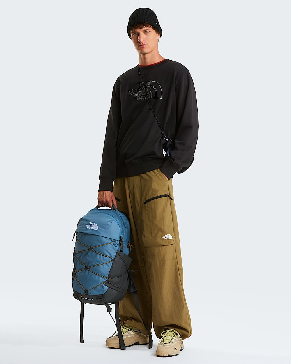 Batoh Borealis TNF Winslor BlueAnthracite GreyUtility Brown ALT8