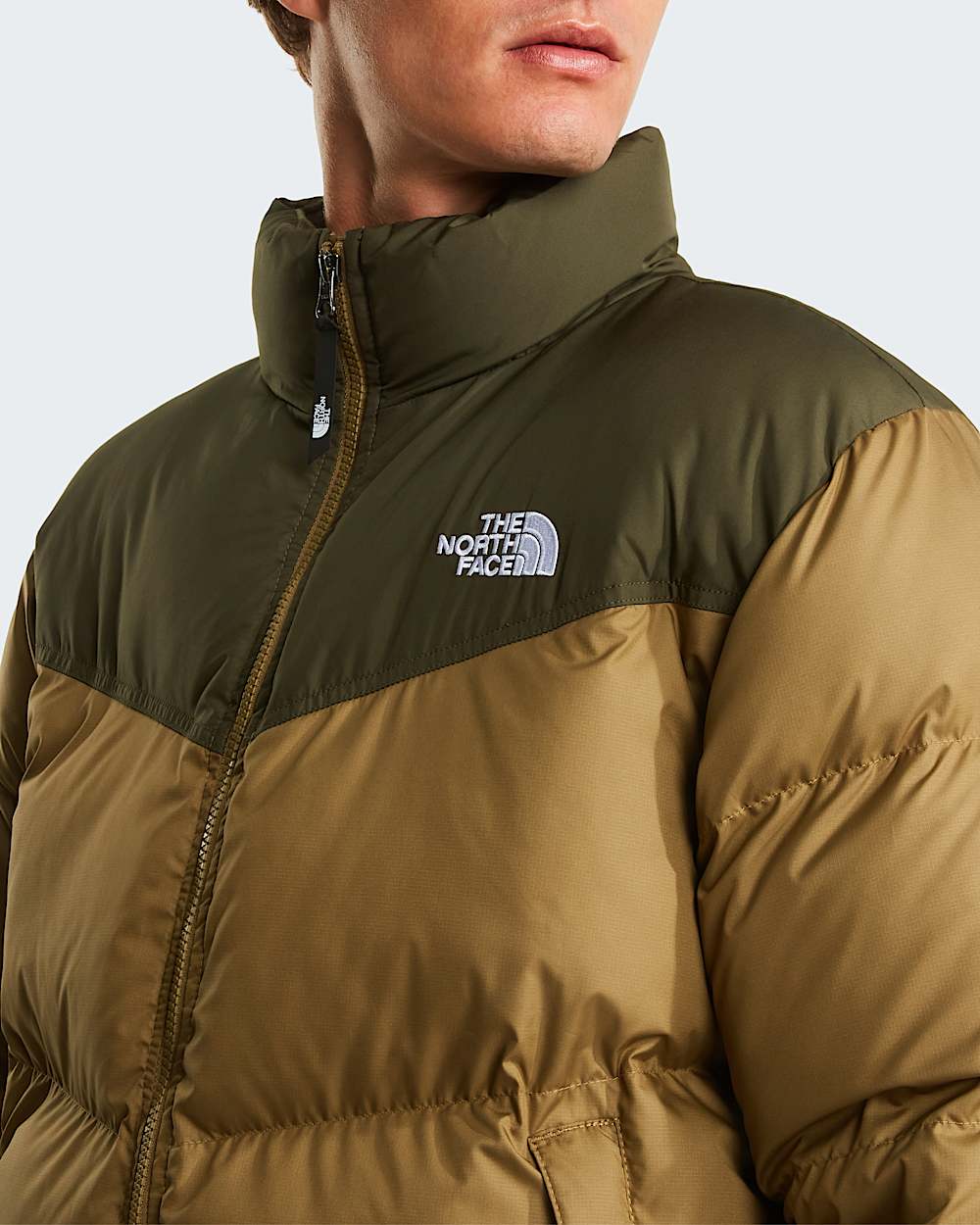 Mens Saikuru Jacket TNF New Taupe GreenCedar ALT5