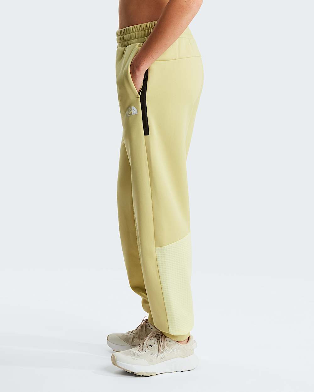 Joggers in pile Mountain Athletics da donna TNF Pear ALT2