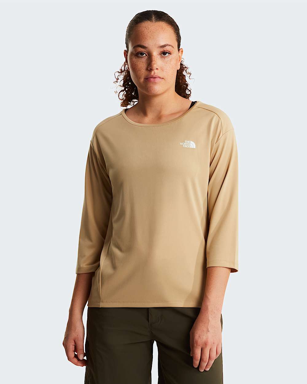 T-shirt Tanken con maniche a 3/4 da donna