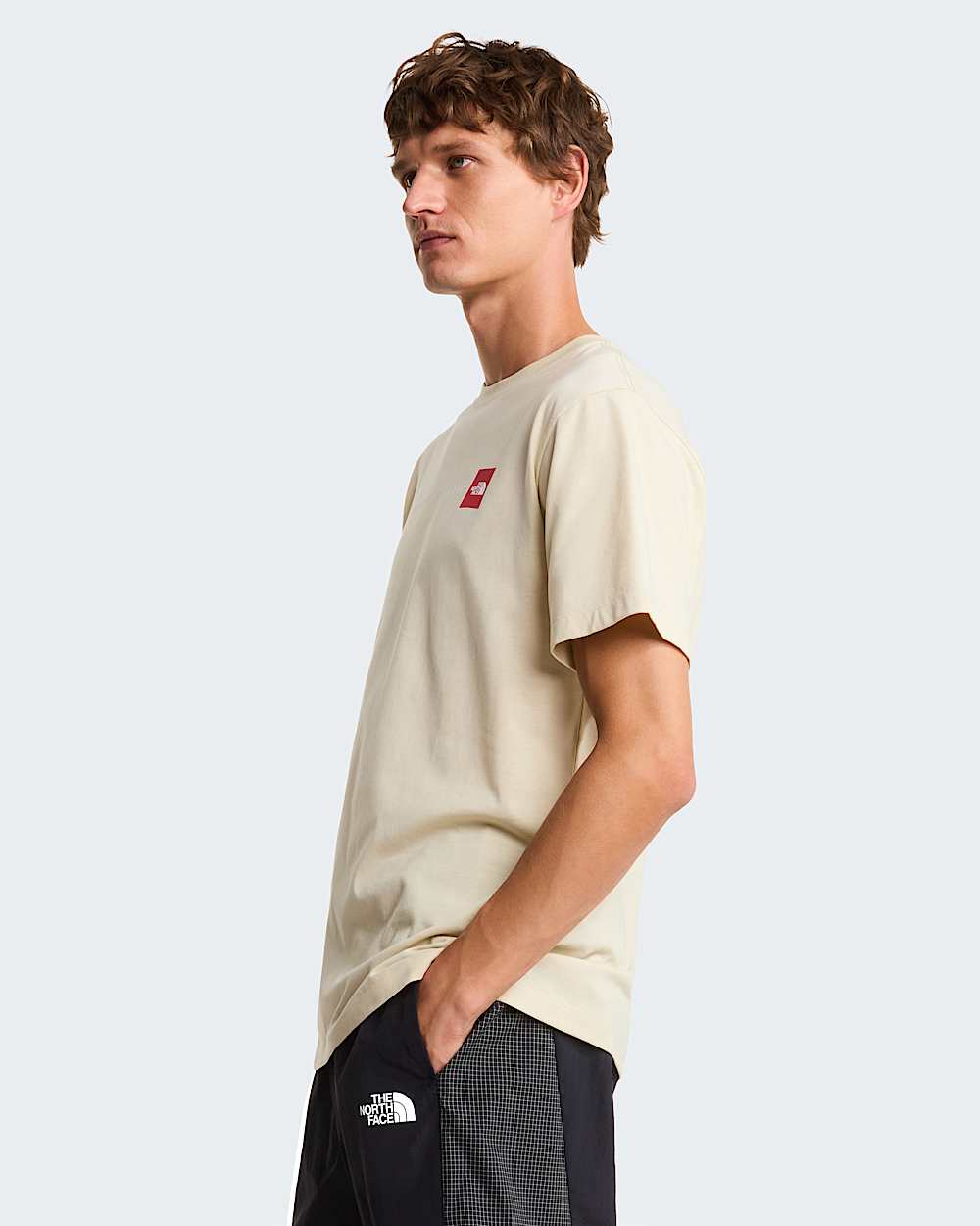 Camiseta recta Never Stop Exploring para hombre TNF ALT2