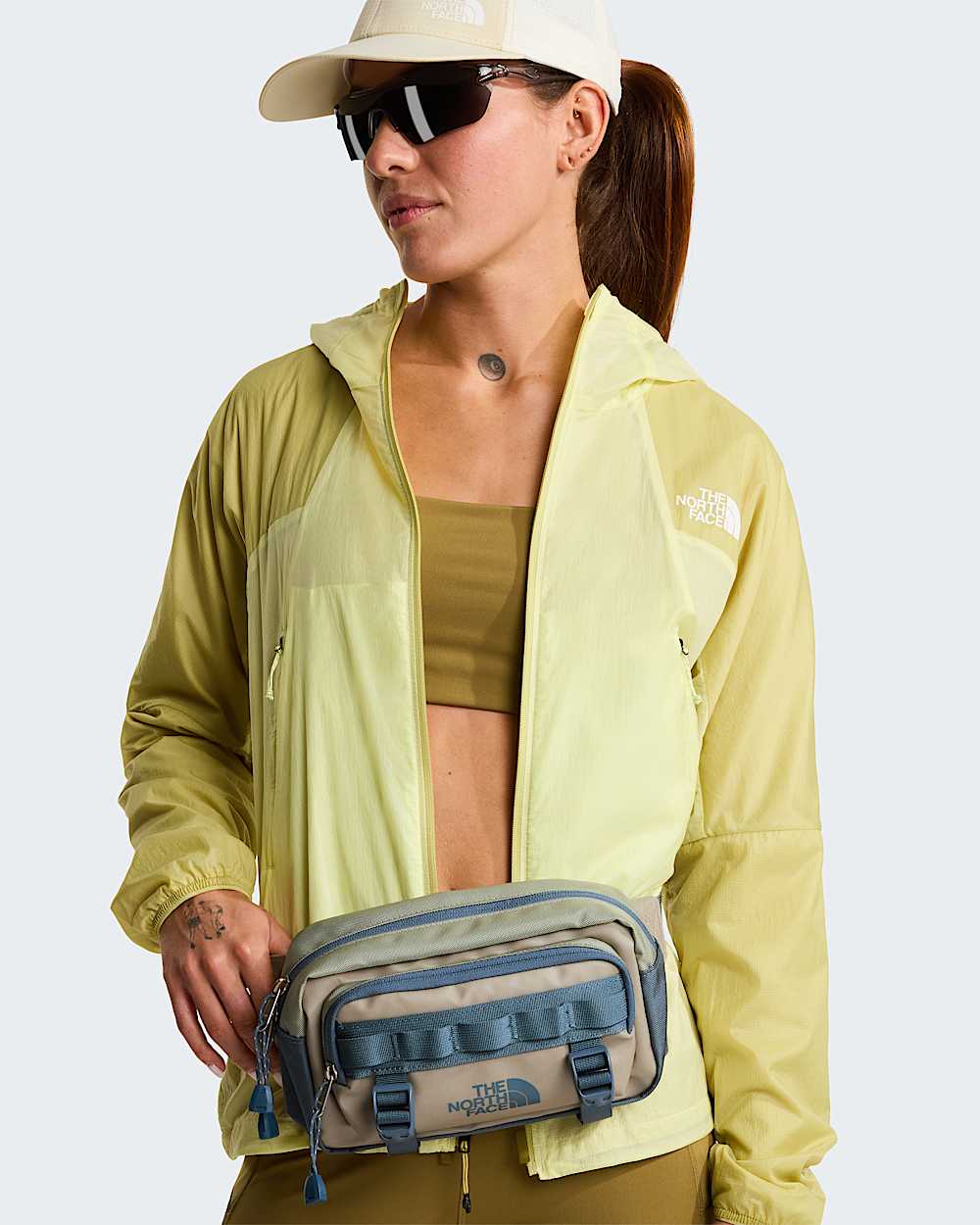 Marsupio Base Camp TNF Stone SlabGranite Grey ALT1