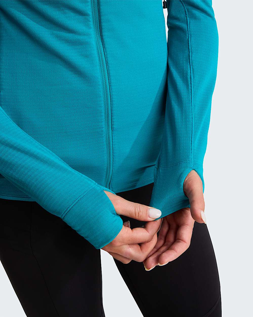 Chaqueta con capucha Polartec Power Grid Bolt para mujer TNF alt10